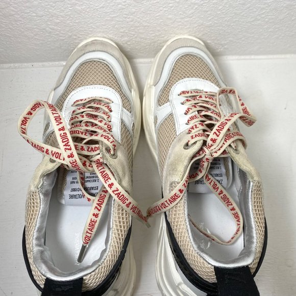 NEW Zadig & Voltaire Future Platform Chunky Sneakers 40 - Picture 6 of 7